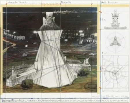 Sin Técnico Christo - Wrapped fontain