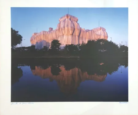 Fotografía Christo - Wrapped Reichstag/Berlin Nachmittag