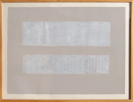 Serigrafía Chryssa - American Newsprint