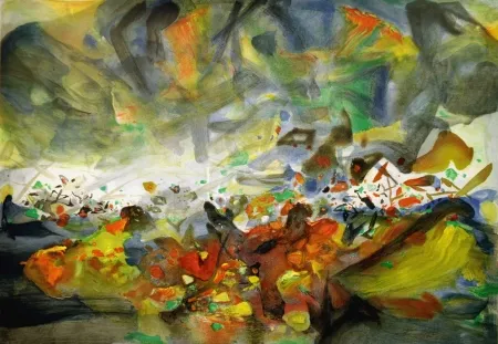 Litografía Chu Teh Chun  - Xi Hu