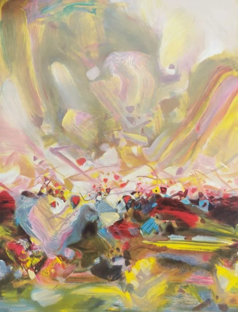 Litografía Chu Teh Chun  - Zenith 