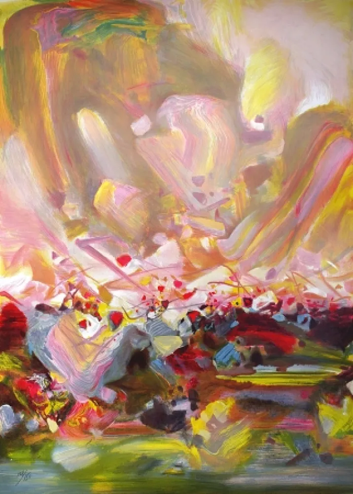 Litografía Chu Teh Chun  - ZENITH