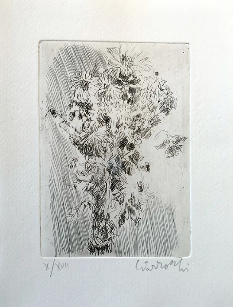 Aguafuerte Ciarrocchi - Mazzo di fiori