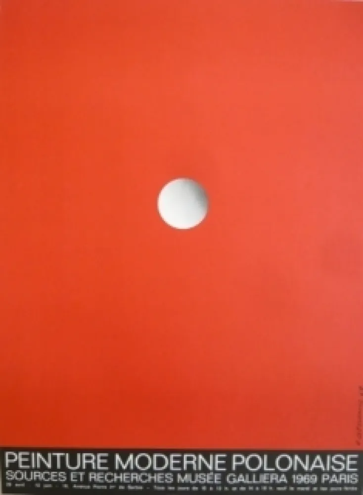 Cartel Cieslewicz  - Affiche Musée Galliera