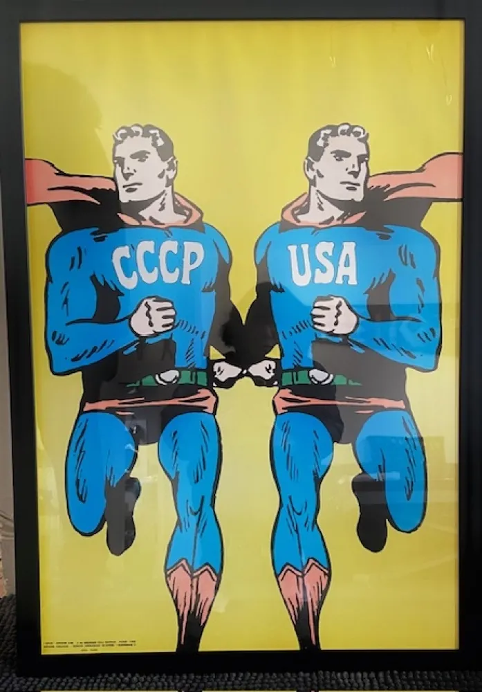 Cartel Cieslewicz  - CCCP/USA