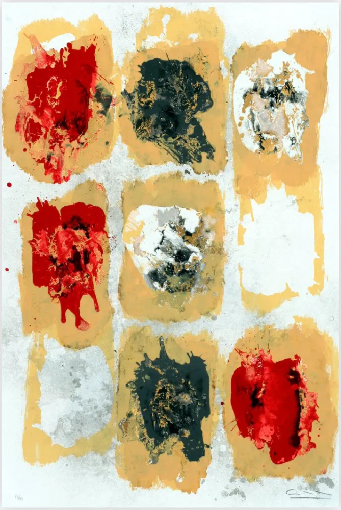 Serigrafía Círia - Cometas II