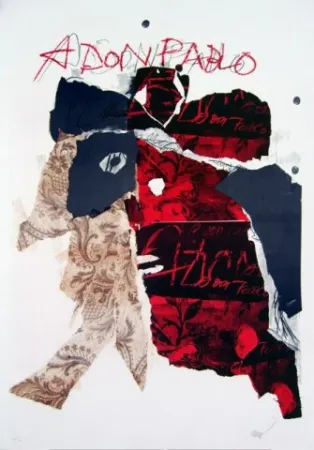 Litografía Clavé - A Don Pablo