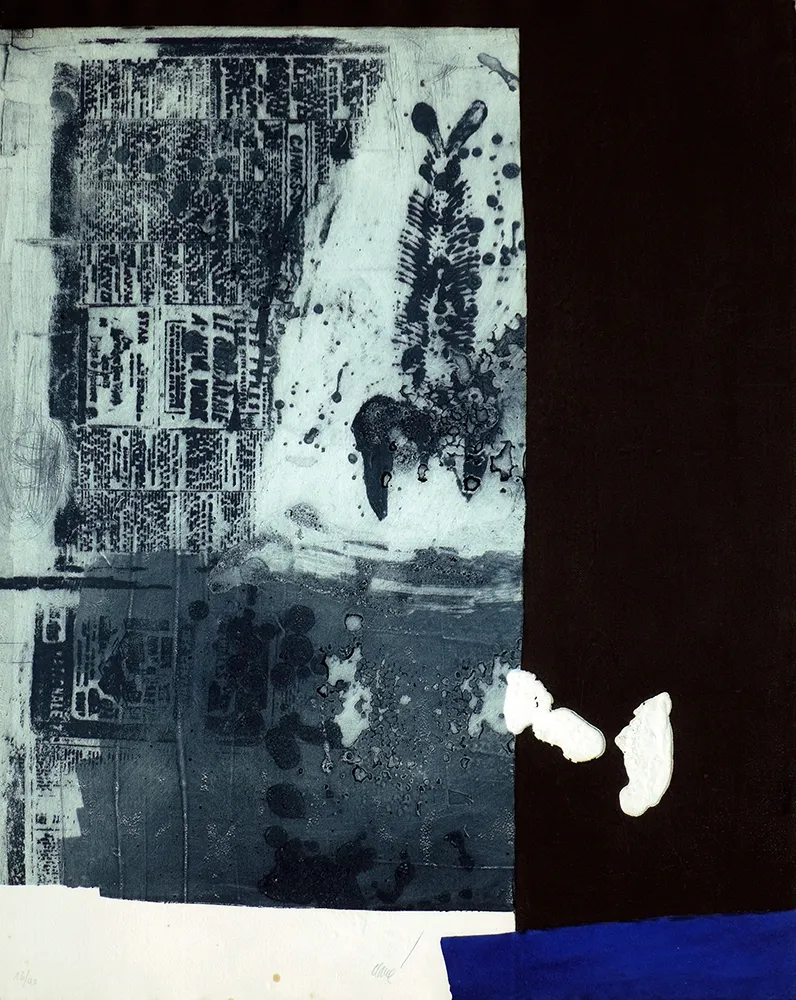 Carborundo Clavé - Arete et flan de journal