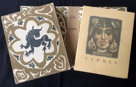 Libro Ilustrado Clavé - CARMEN. Lithographies originale de Clavé