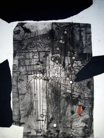 Aguafuerte Y Aguatinta Clavé - Composition