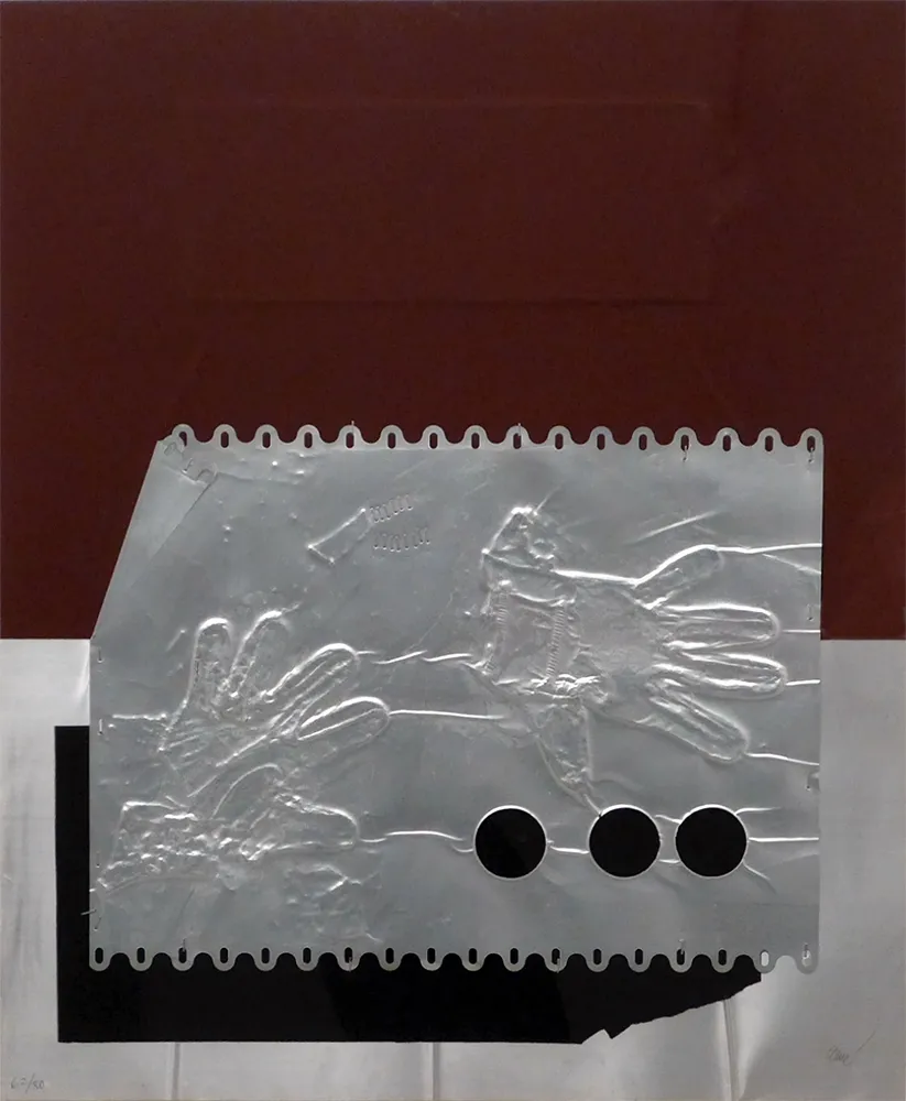 Grabado Clavé - Deux Gants