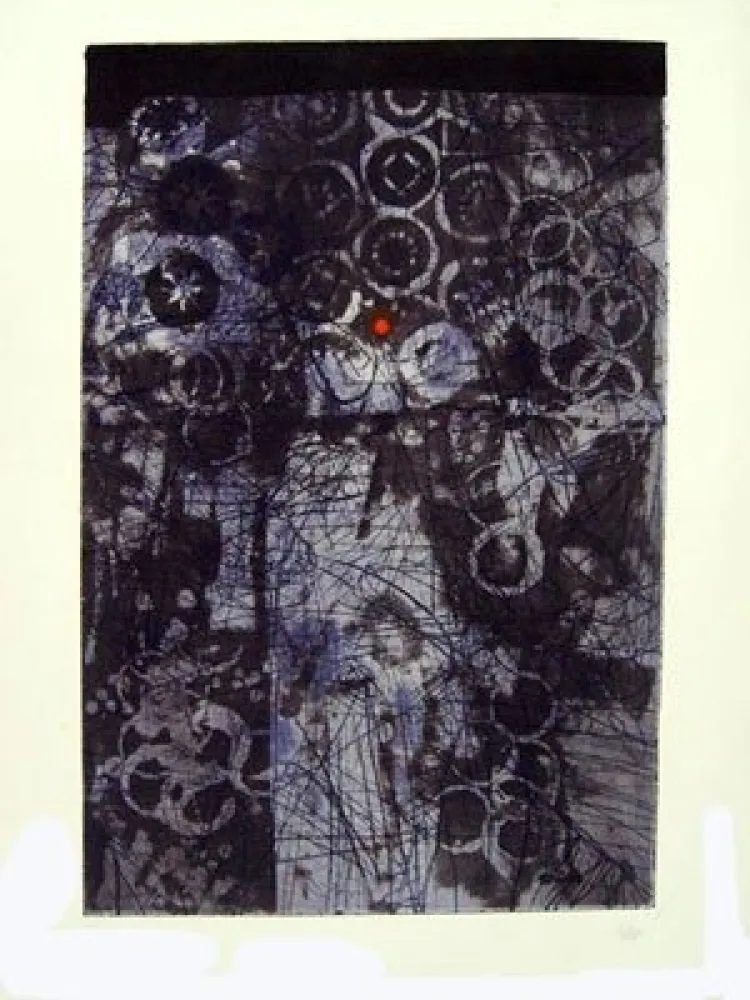 Aguafuerte Y Aguatinta Clavé - Etoiles et signes