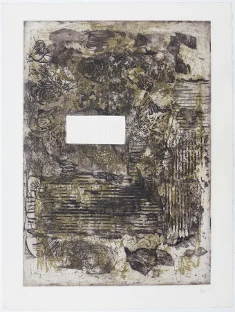 Grabado Clavé - Feuilles