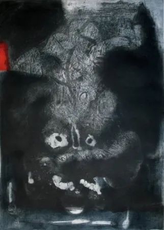 Aguafuerte Y Aguatinta Clavé - Guerrier