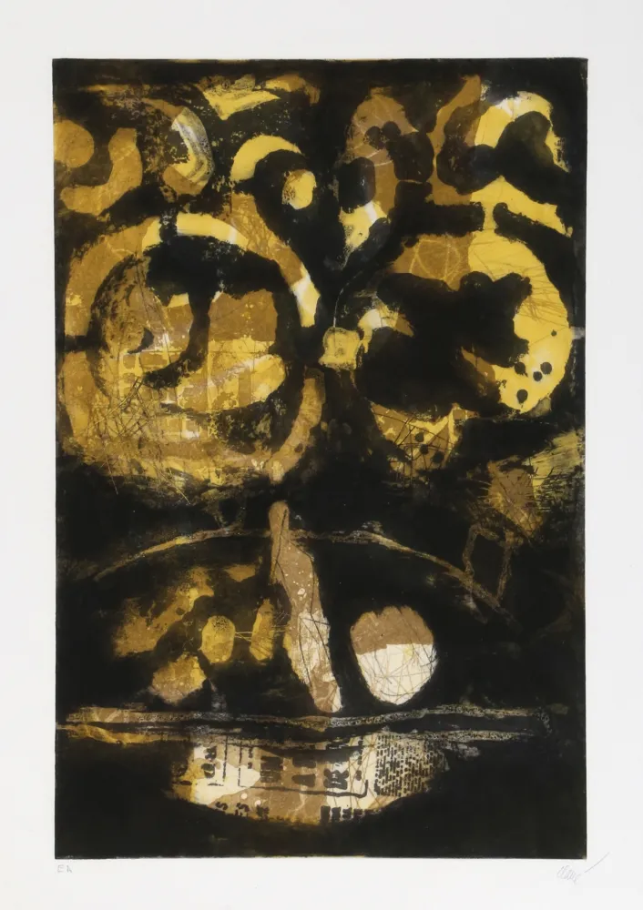 Grabado Clavé - Guerrier