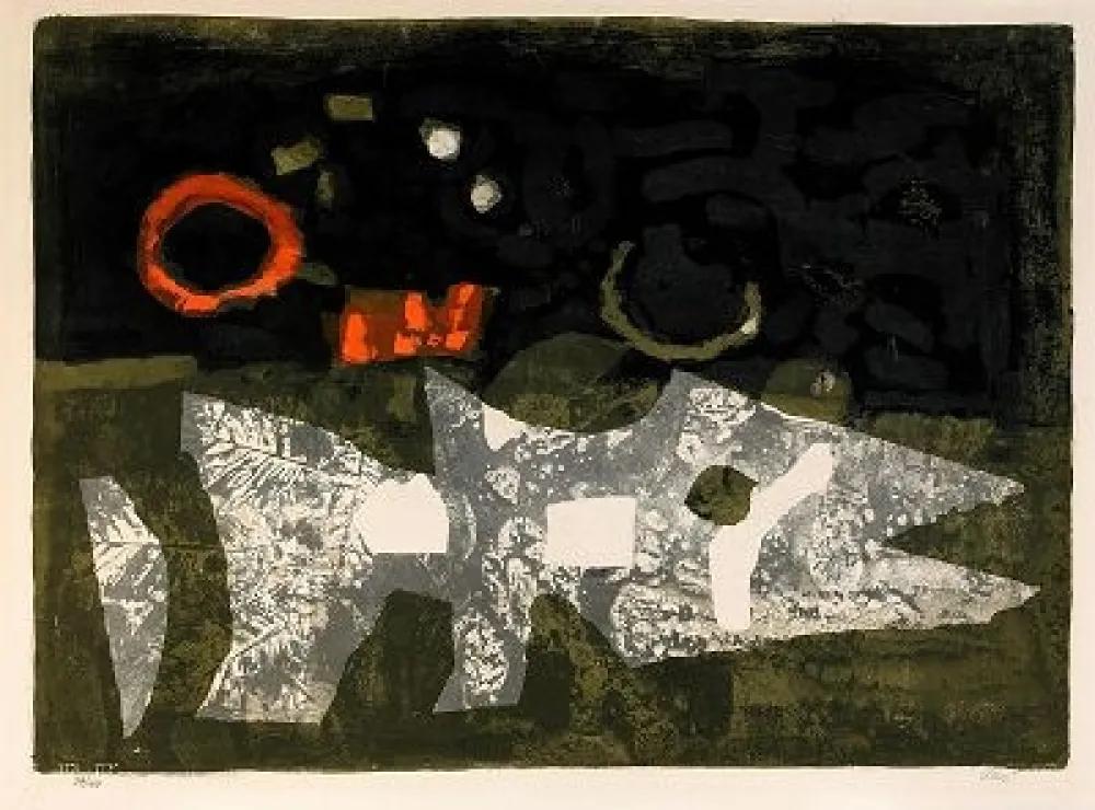 Litografía Clavé - Le Carpe