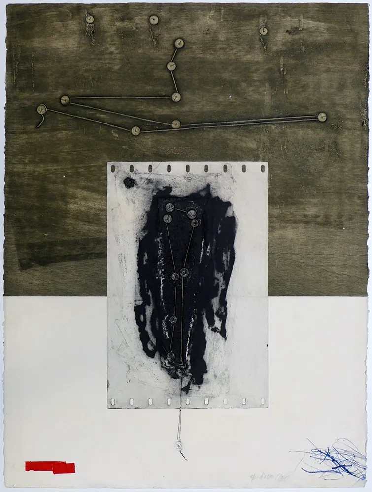 Grabado Clavé - Les cordes muettes