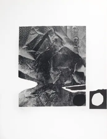 Litografía Clavé - Papier froissé