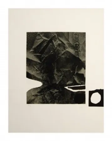 Litografía Clavé - Papier froissé