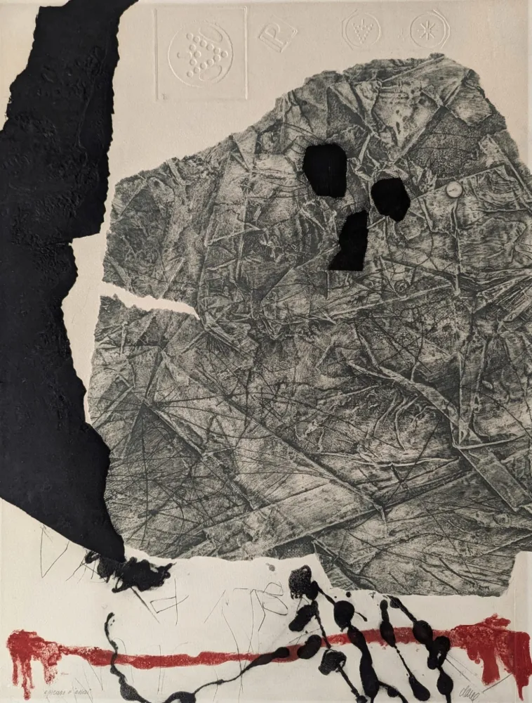 Grabado Clavé - Sans titre 