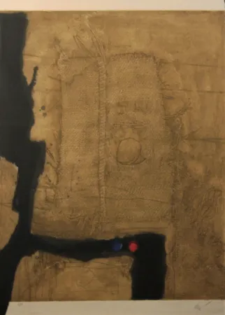 Aguafuerte Clavé - Table et toile de sac