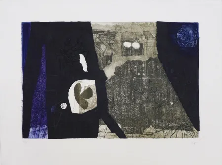 Grabado Clavé - Trefle et flan de journal