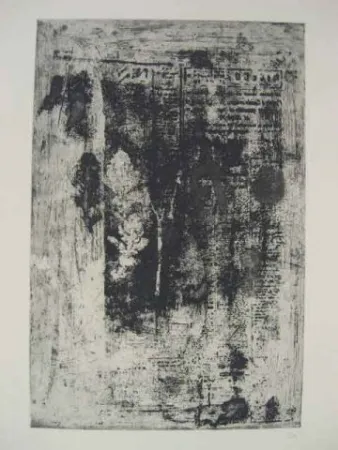 Grabado Clavé - Trois Feilles