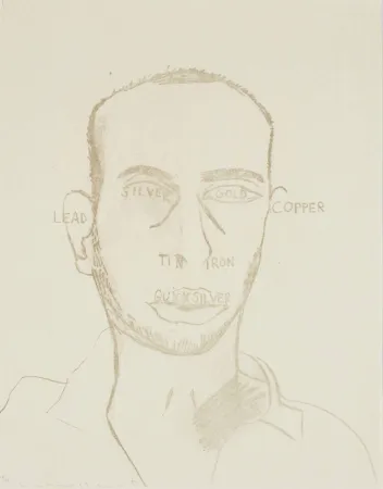 Litografía Clemente - Traditional Self Portrait, from Art Pro-Choice II