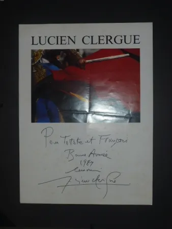 Cartel Clergue - Corrida