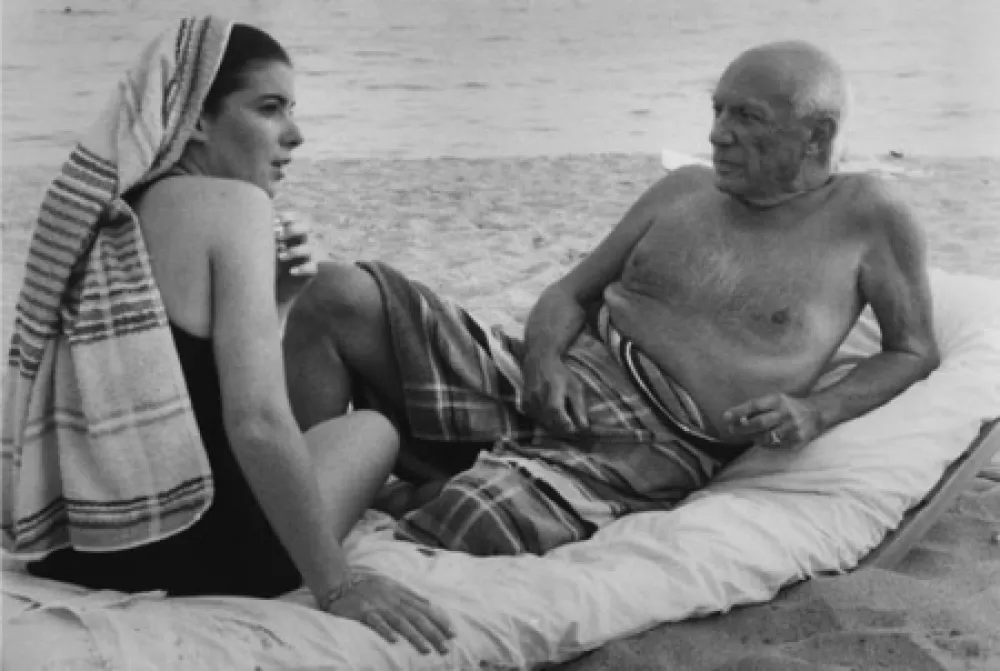 Fotografía Clergue - PICASSO AND CATHY