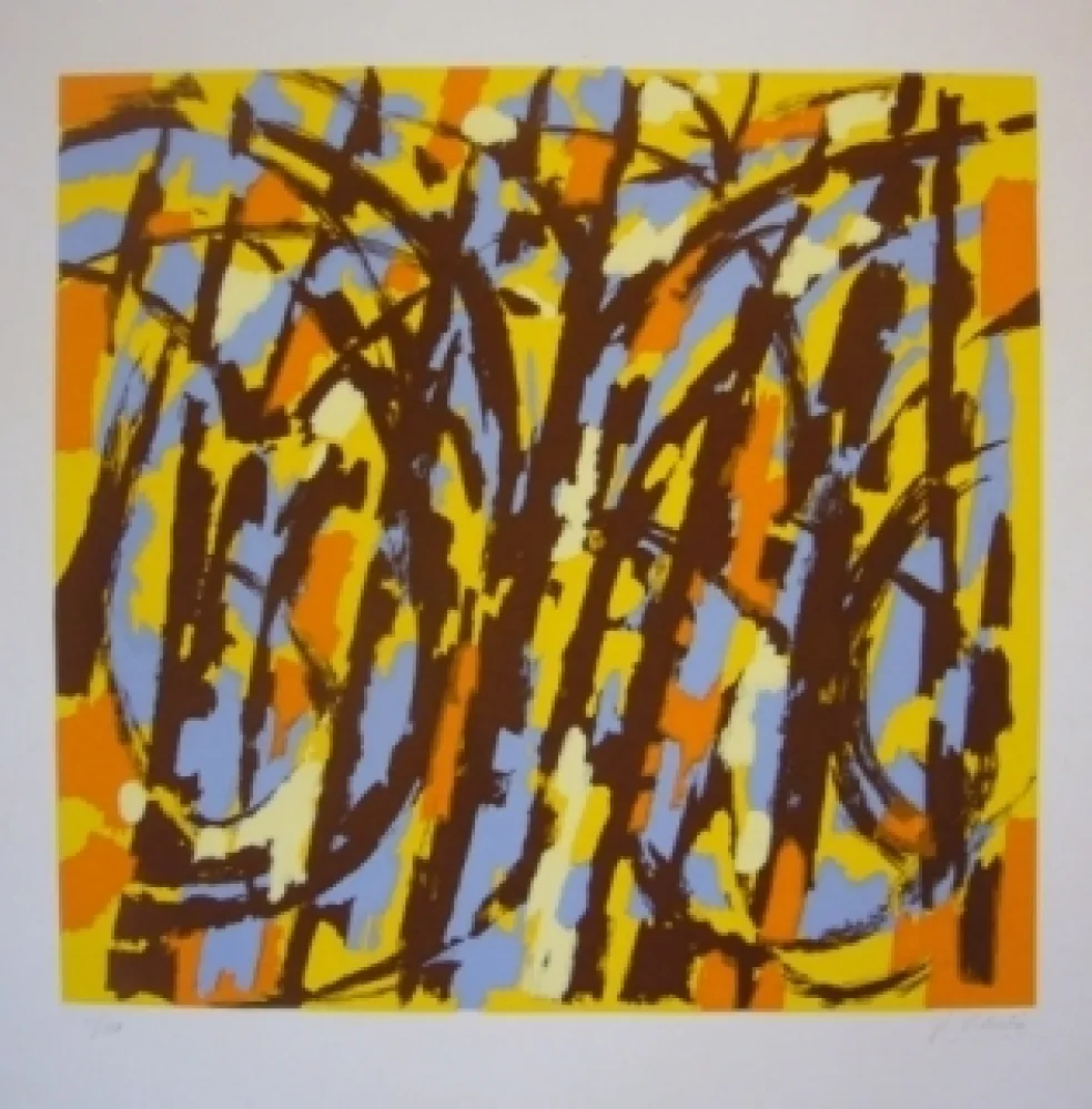 Serigrafía Clerté - Composition 