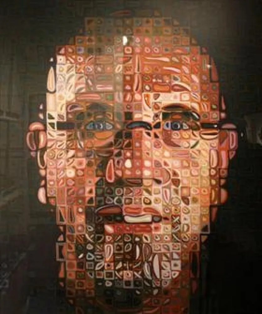 Serigrafía Close - Self Portrait