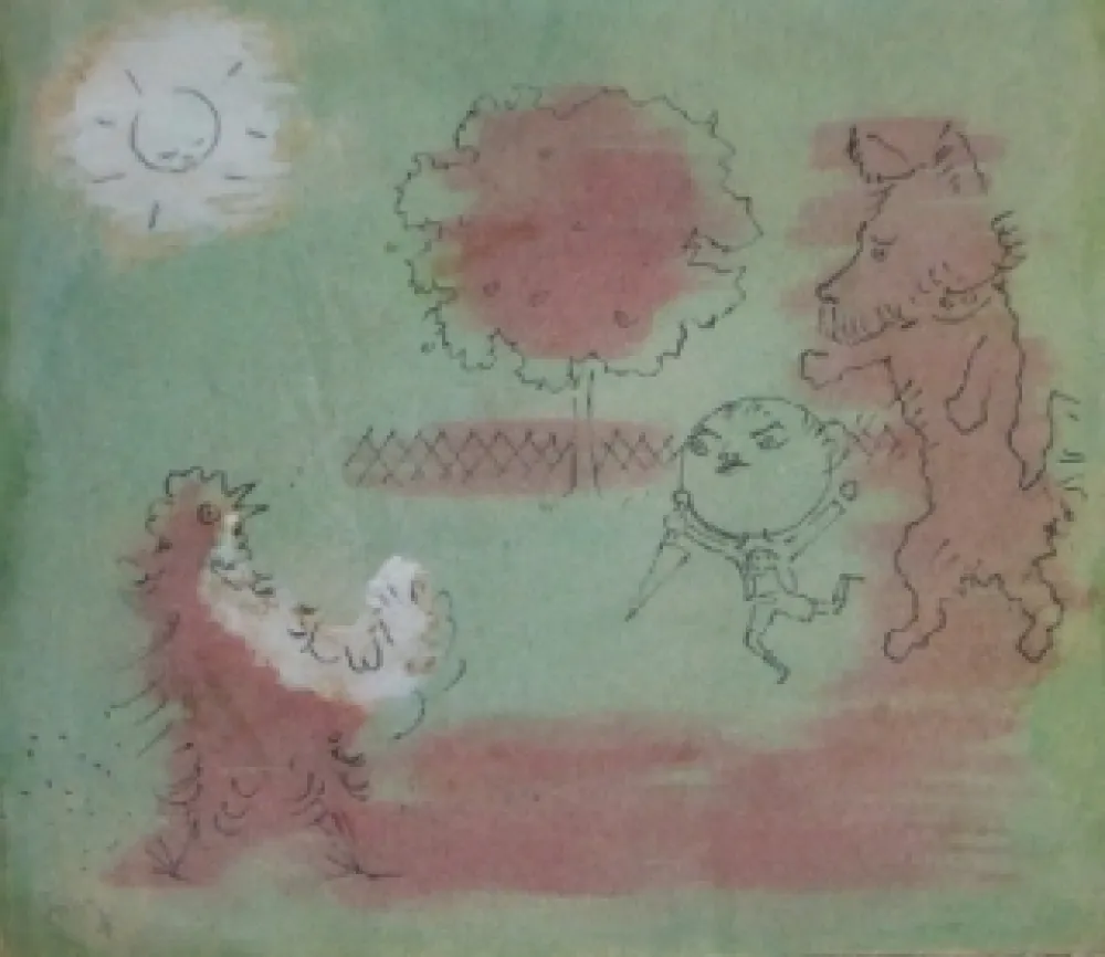 Litografía Cocteau - Drôle de ménage