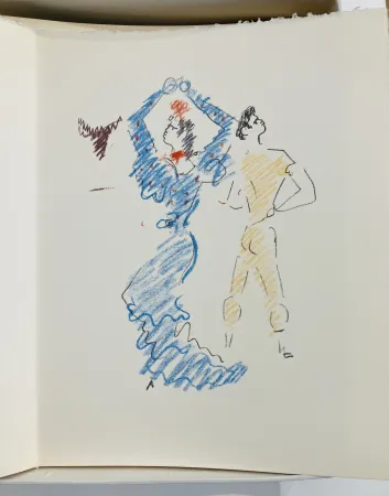 Libro Ilustrado Cocteau - Gitans et Corridas.