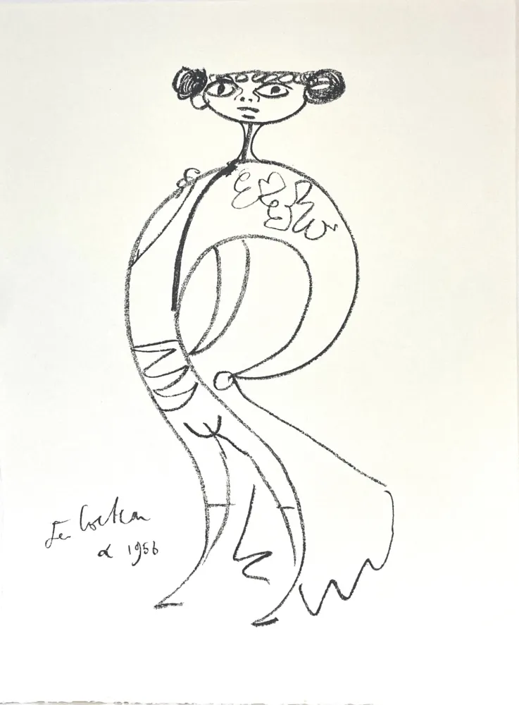 Sin Técnico Cocteau - Lithographie originale
