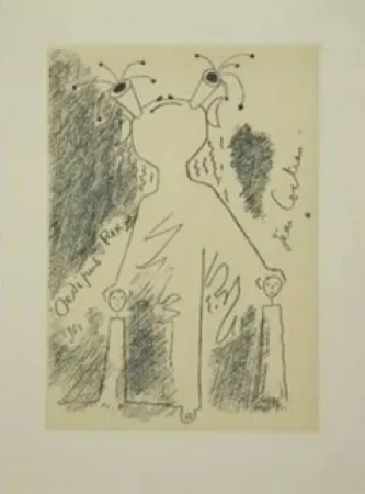 Aguafuerte Y Aguatinta Cocteau - Oedipe roi