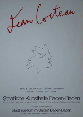 Cartel Cocteau - Visage