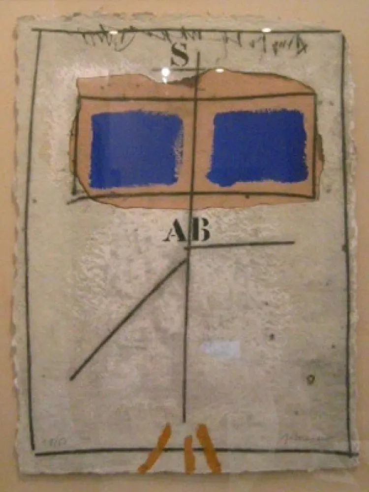 Grabado Coignard - 1051 Deux Bleus S Rouge