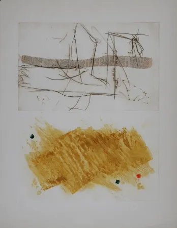 Grabado Coignard - Envol #2, 1973 - Hand-signed