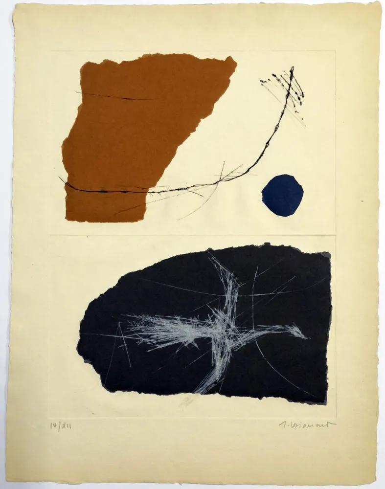 Aguafuerte Coignard - Envols 1