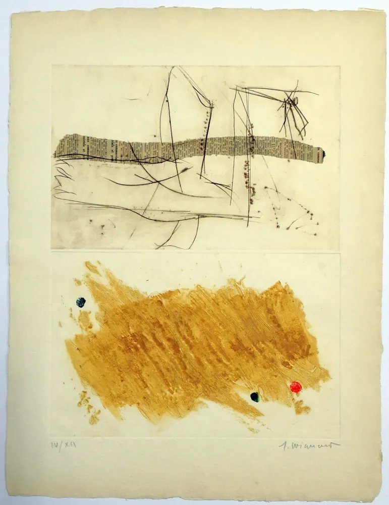 Aguafuerte Coignard - Envols 2