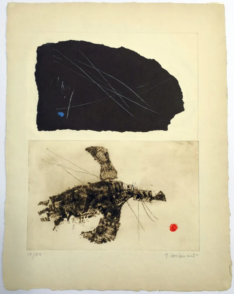 Aguafuerte Coignard - Envols 3