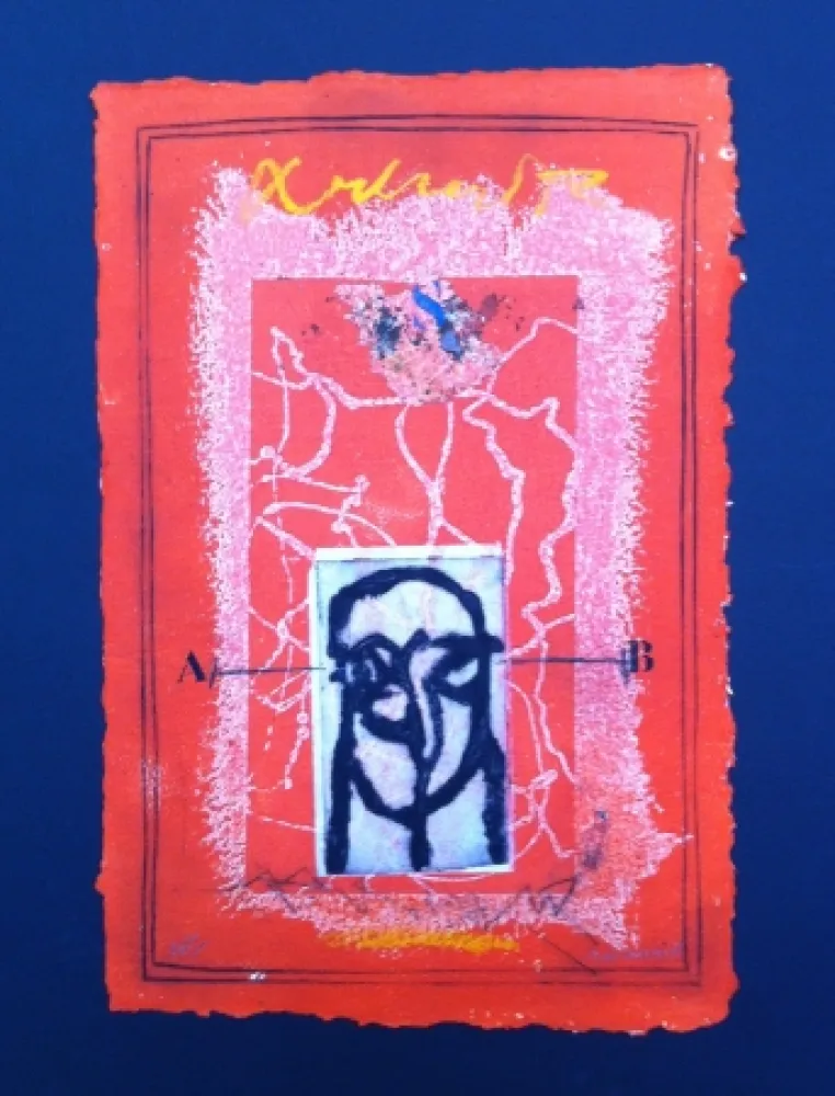 Grabado Coignard - Feu rouge