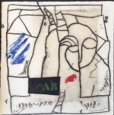 Grabado Coignard - Itinéraire II 