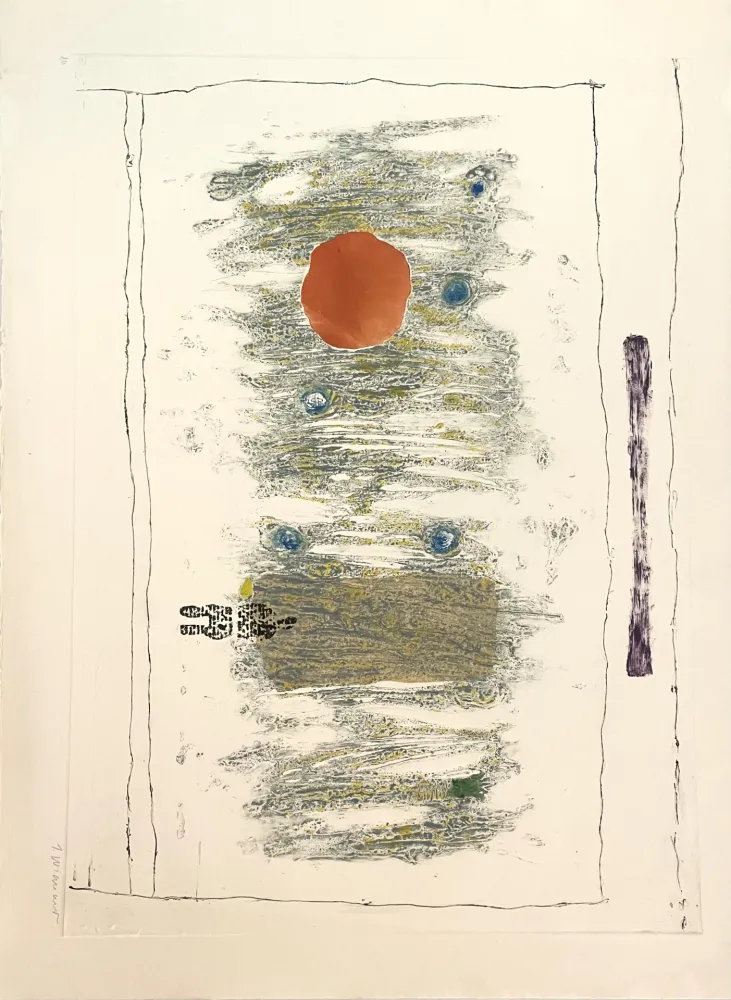 Grabado Coignard - Le Point du Feu