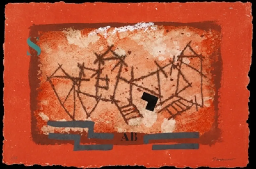 Carborundo Coignard - Paysage rouge