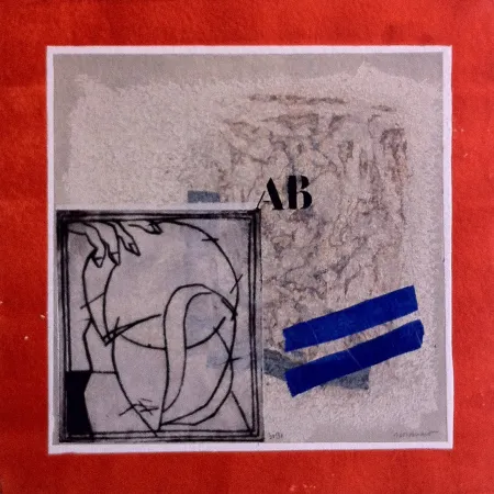 Grabado Coignard - Personnage au Rouge 