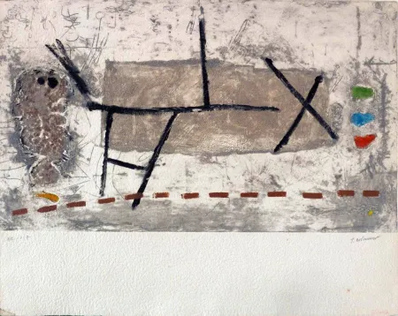 Litografía Coignard - Sans titre