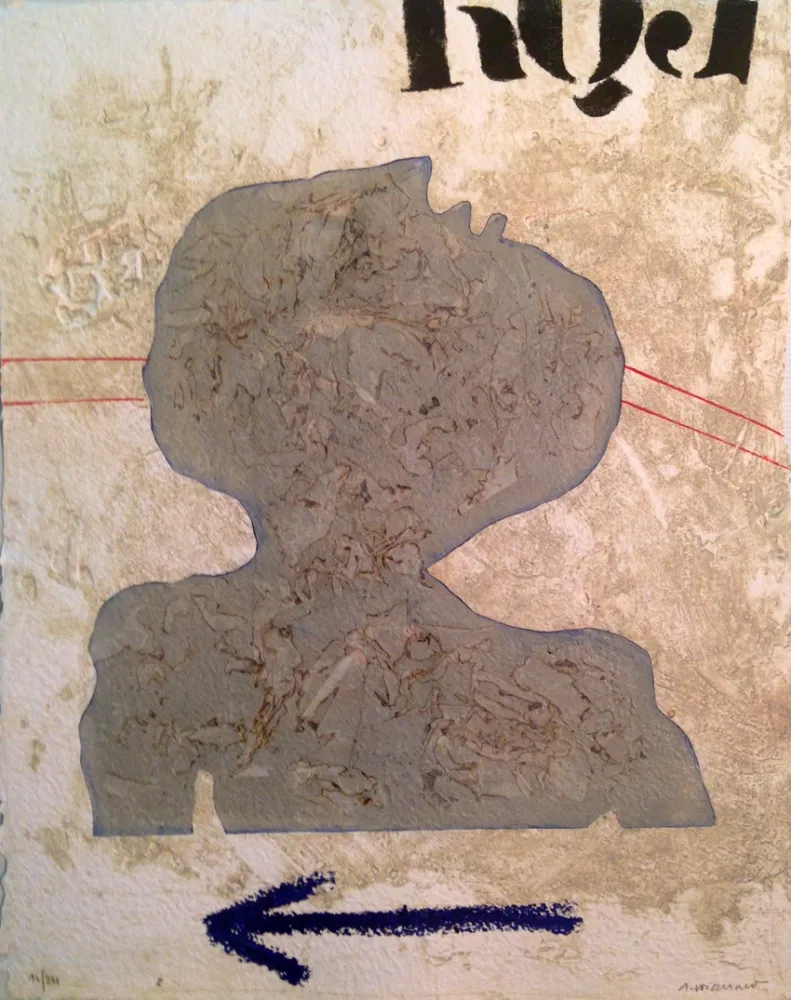 Grabado Coignard - Stele 