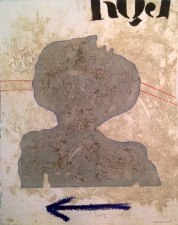 Grabado Coignard - Stele 